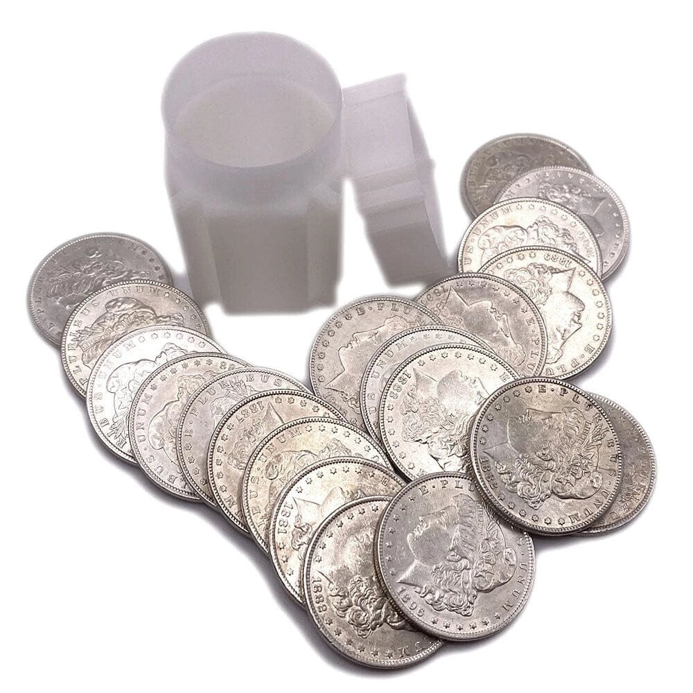 ✯ AU+ Morgan Silver Dollar From Bag Rolls Estate Bullion ✯-4
