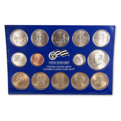 2008 Uncirculated Coin Set U.S Mint Government Packaging OGP COA-3