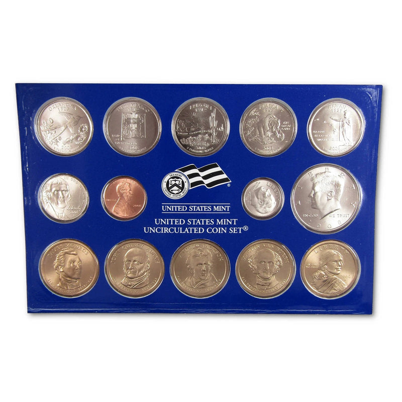 2008 Uncirculated Coin Set U.S Mint Government Packaging OGP COA-3