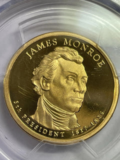 2008-S James Monroe One Dollar PCGS- PR 69 D CAM.-3