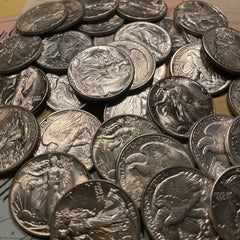 ✯Estate Coin Lot Walking Liberty Half Dollars Uncirculated UNC MS BU+ ✯-8