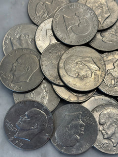 [Lote de 20] Dólar Eisenhower - 1 rollo completo - ¡Elija la cantidad de 20 rollos de monedas!-3