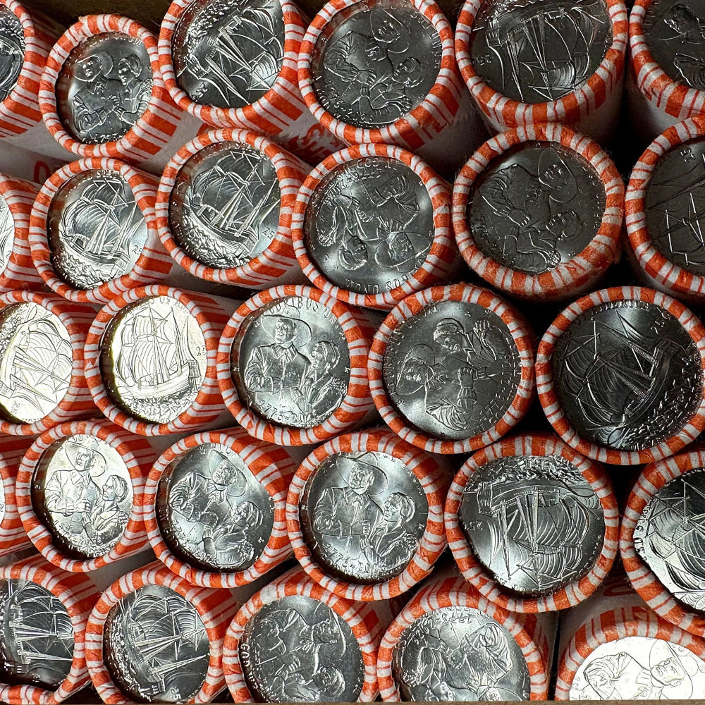 Mayflower Compact 1776-2026 Uncirculated Quarter Rolls Set * BOTH P & D Mint *-2