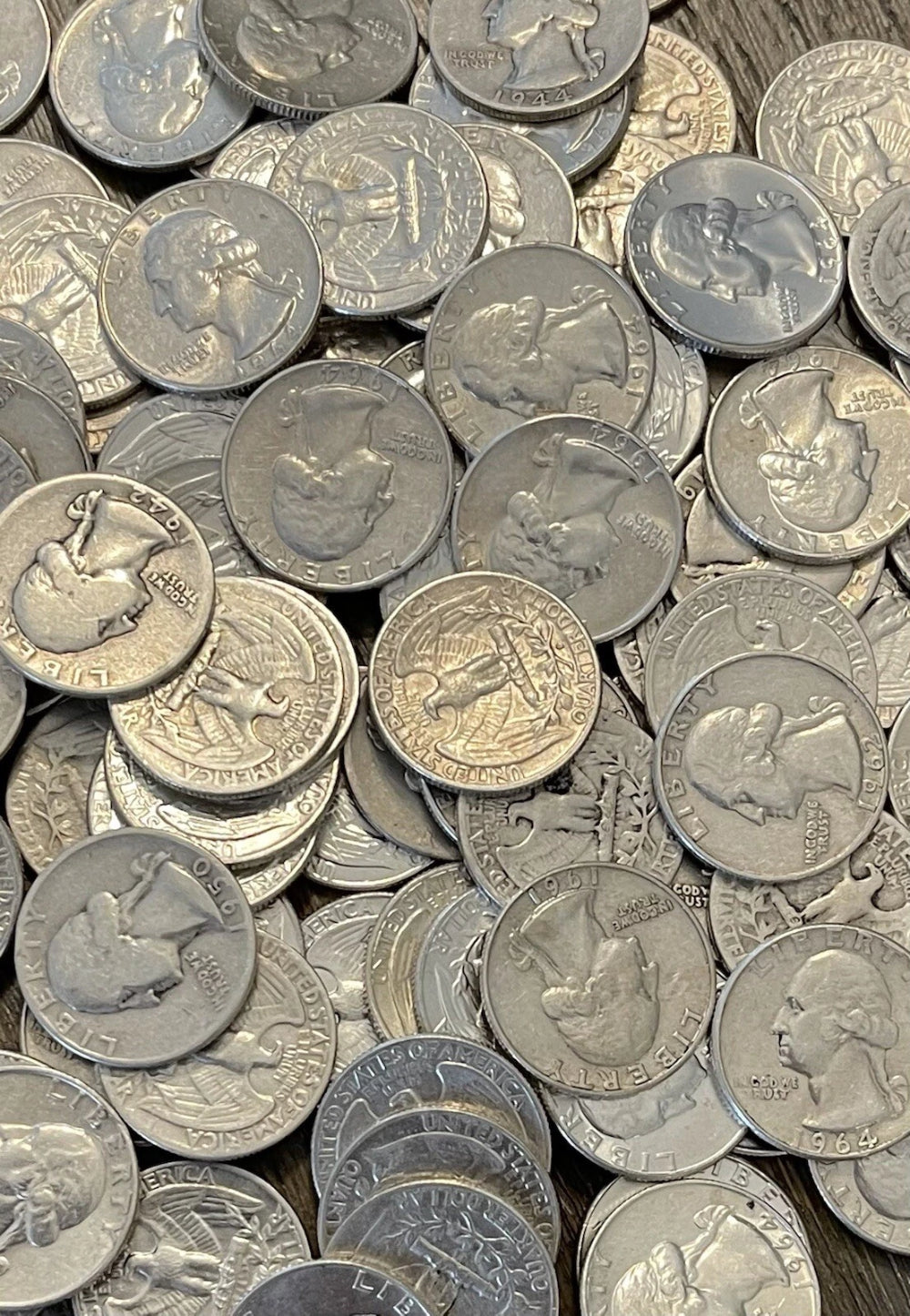 Washington Quarters, 90% Silver 1932 - 1964, Circulated, Choose # of Lots!-3