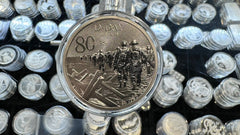 2024 Alderney 1 Pound Silver D-Day 80th Anniversary Coin 1 oz BU Capsule-3