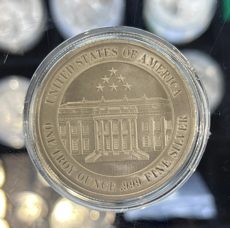New 1oz .999 Fine Silver Round Trump Mugshot Wanted For A Second Term Capsule-4