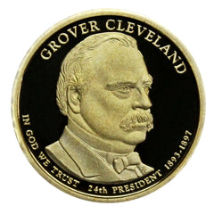 2012 -S Grover Cleveland Presidential Proof Dollar Gem Deep Cameo US Coin 2nd t-3