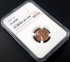 1956 Proof Lincoln Cent certified PF 68 RD by NGC!-3