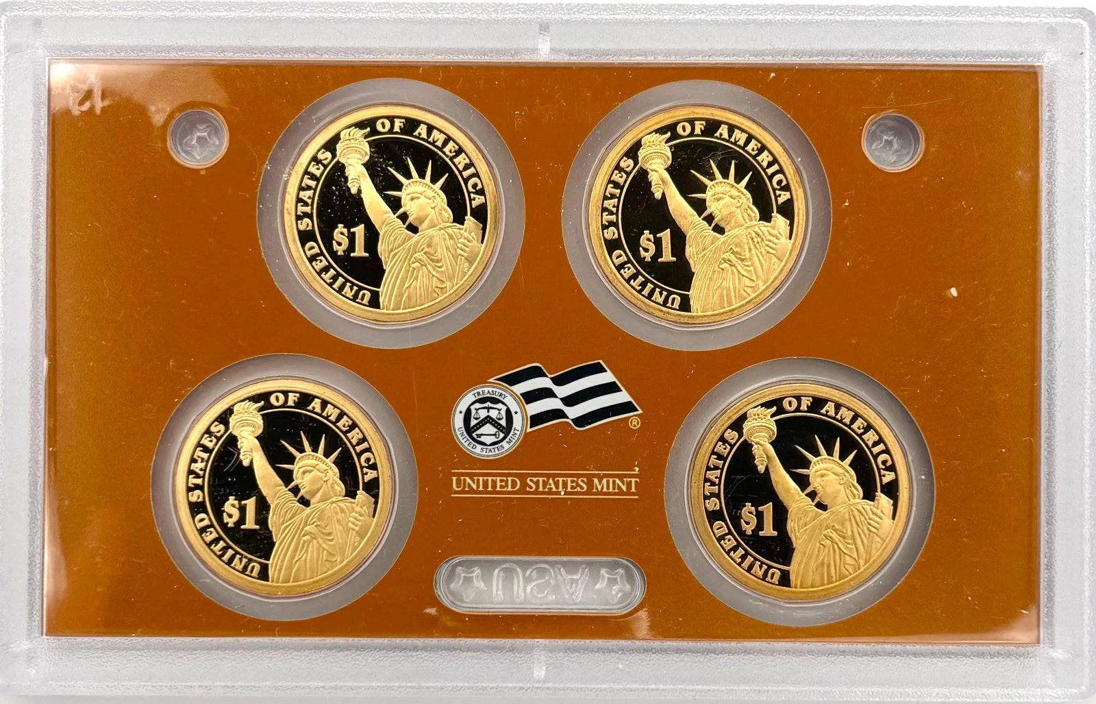 2007-2016 Presidential Dollar 39 Coin S Proof Set wOriginal Mint Lenses (No COA)-3