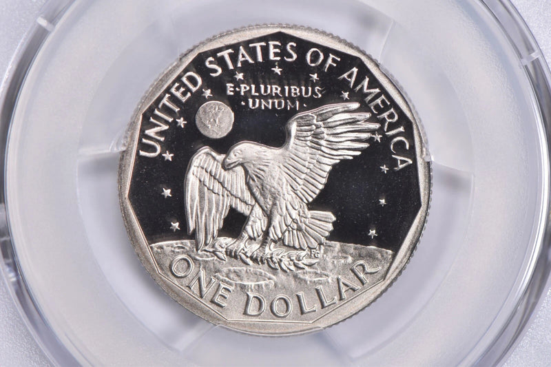 1979-S Susan B Anthony Dollar Tipo 1 PR70 DCAM PCGS Azul Lbl-3