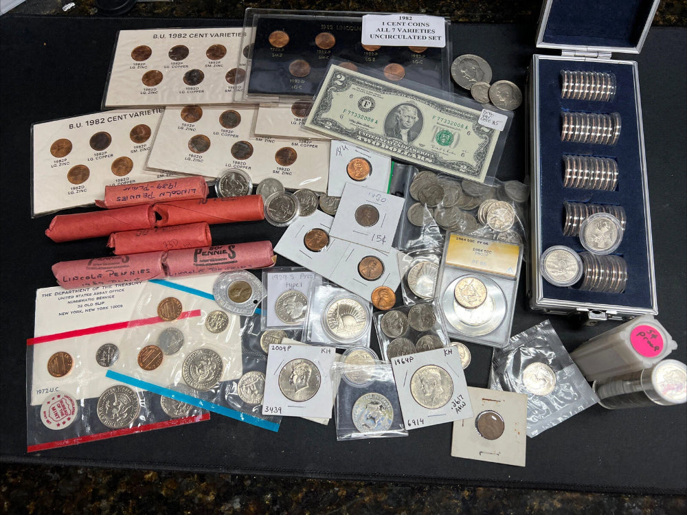 US Mint Set Estate Lot Old US Coins-3