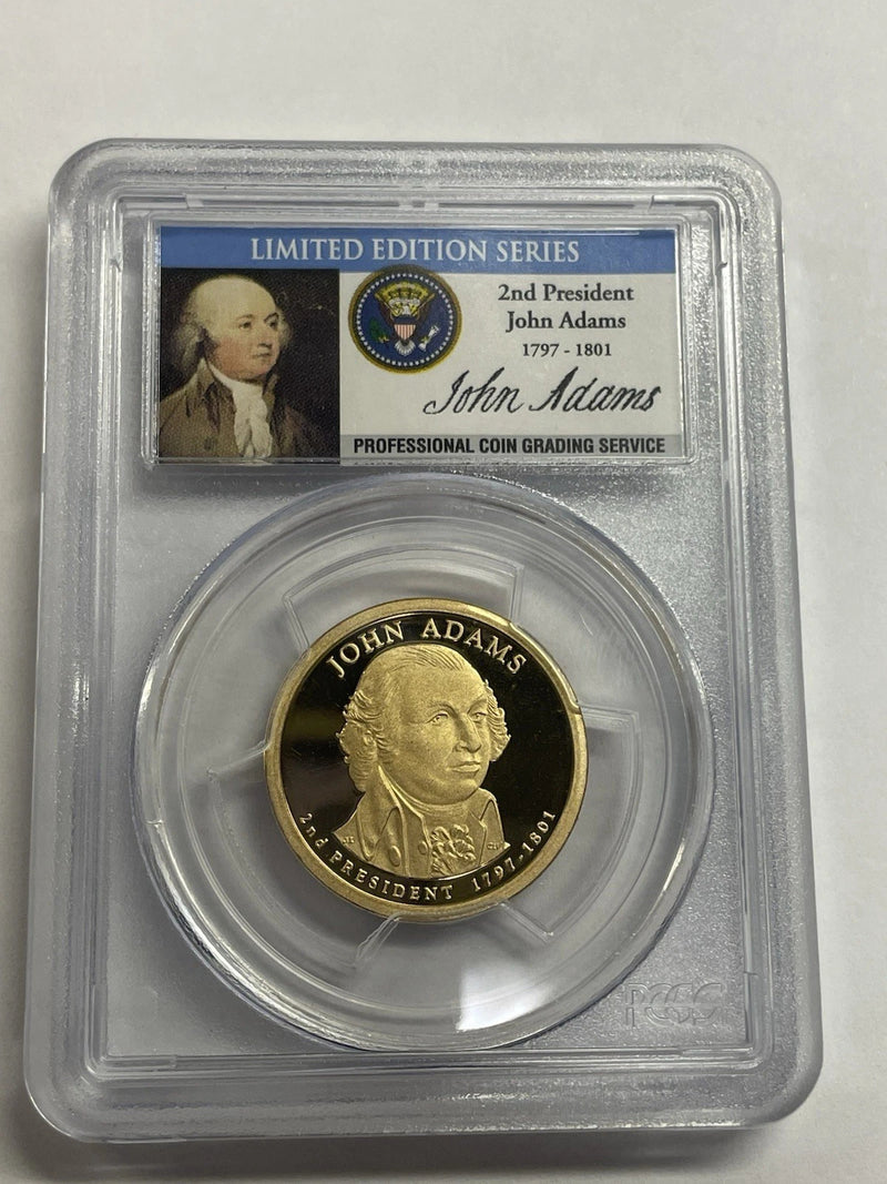 2007-S John Adams One Dollar PCGS- PR 69 D CAM.-3
