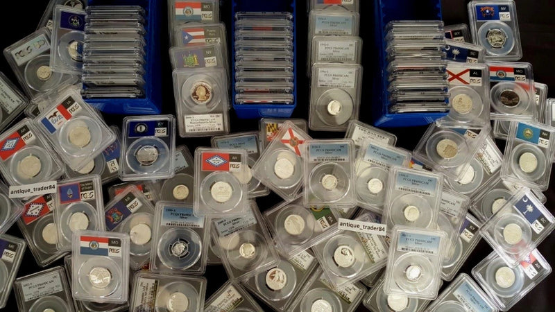 ✯ PCGS 90% SILVER Proof Coins ✯ PR69 Graded SILVER Estate Sale ✯ 1 SLAB LOT ✯-3