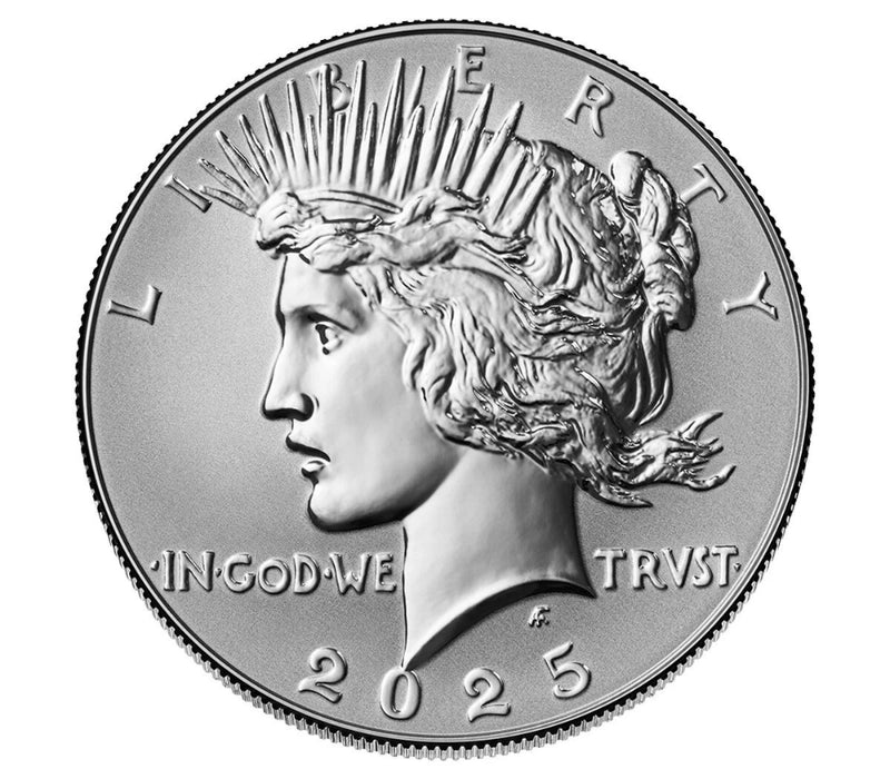 Juego de 2 monedas Morgan and Peace de 2025, dólar de prueba invertido, NGC RP70 FR SF-3