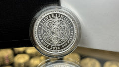 1 oz 2025 Shield Easter Jesus Christ Crucifixion silver .999 fine capsule-3