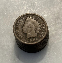 [Lot of 10 Coins] Indian Head Cent - Choose how many!-2