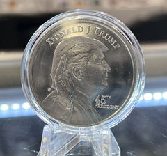 President Donald Trump 1 oz .999 Silver Coin Swearing in 45th Encapsulated-3