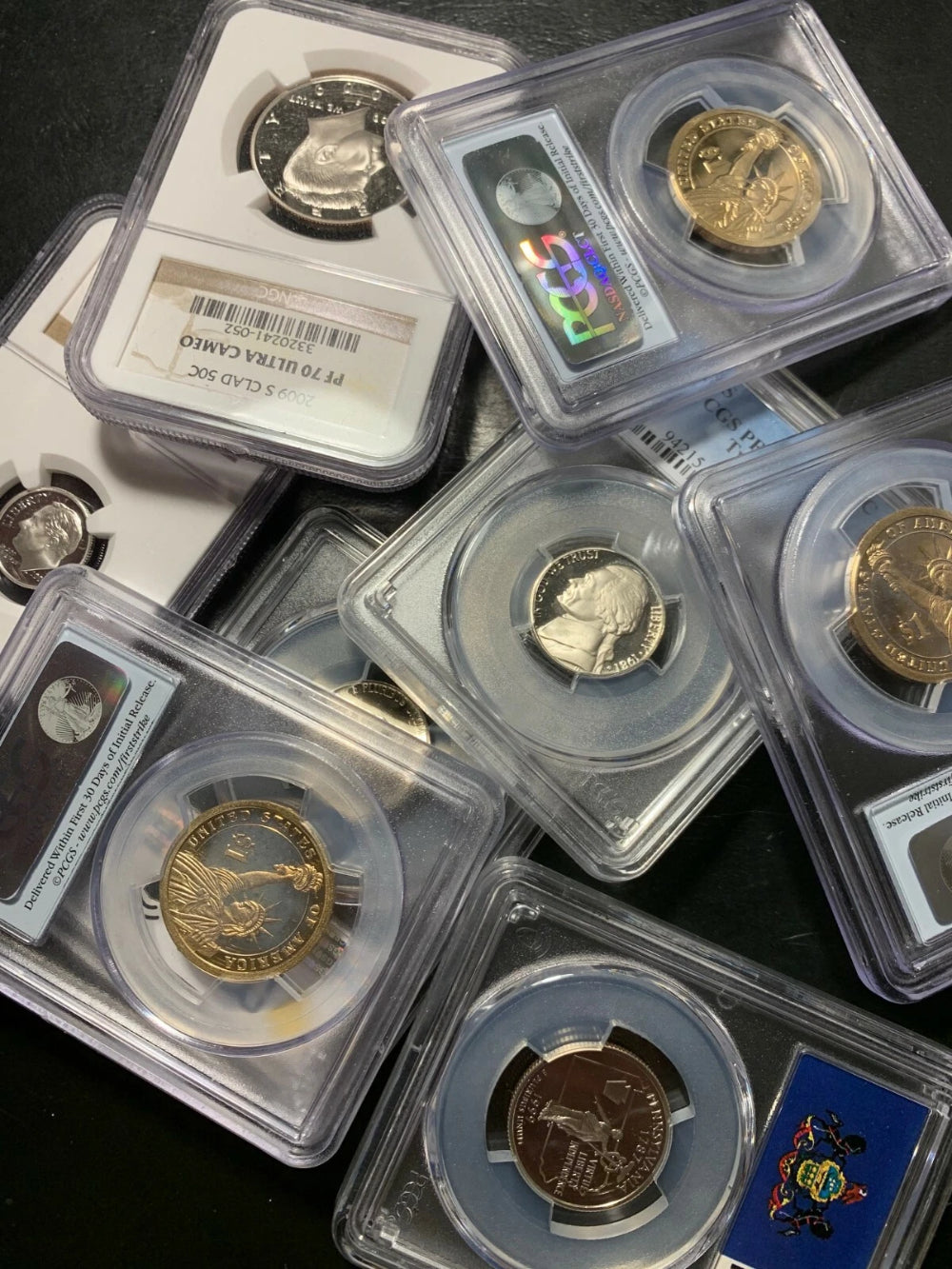 PR 70 SALE US GRADED COINS ✯PCGS NGC✯ ESTATE PF70 1 SLAB LOT-5