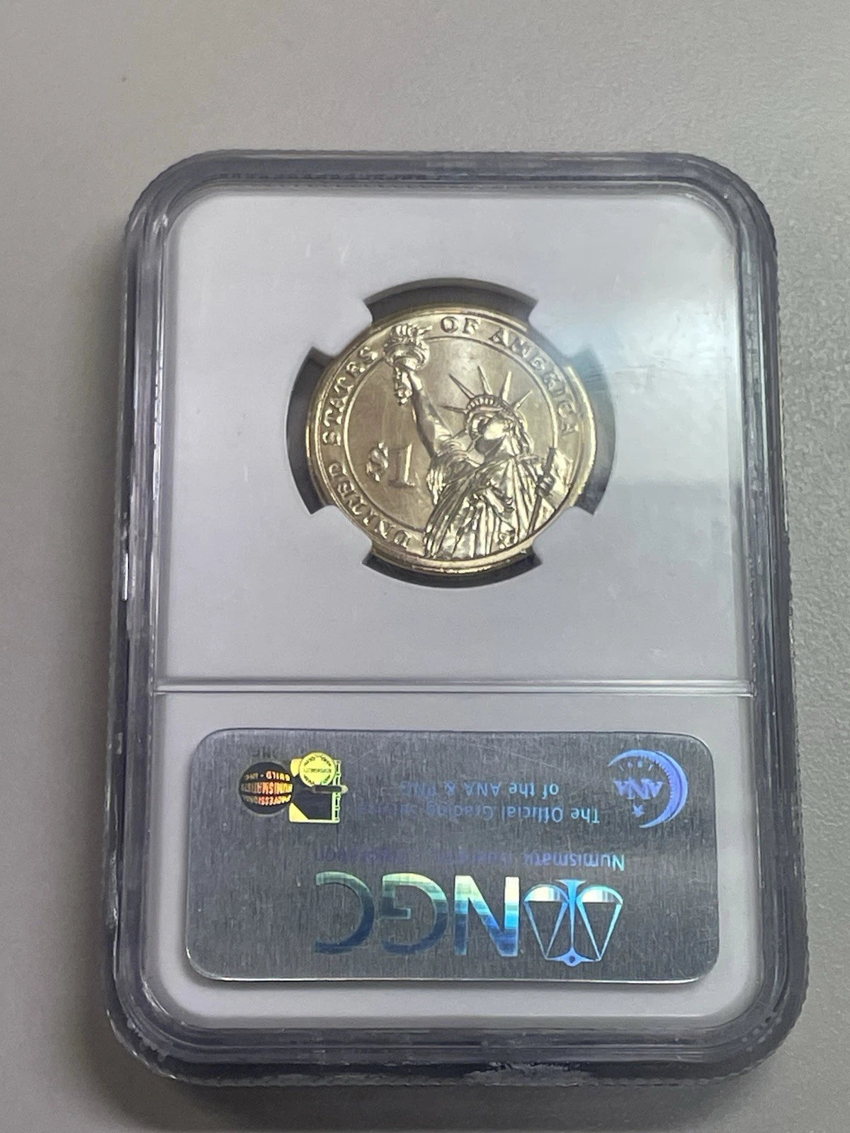 2007-D James Madison One Dollar NGC- Brilliant Uncirculated-3