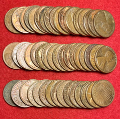 GRAN LOTE DE LINGOTES DE COLECCIÓN DE MONEDAS ESTADOUNIDENSES - MEDIO DÓLAR DE PLATA AL 90 % - 3/4 LB ¡100 monedas!-3