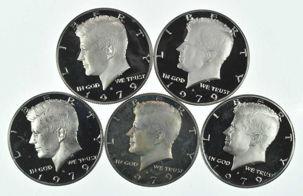 Moneda de medio dólar Kennedy de 1979-S, CLAD, a prueba-3