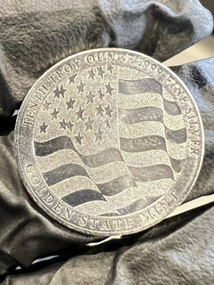 Lote de 10 x 1/10 oz de plata águila doble ronda de décima-9
