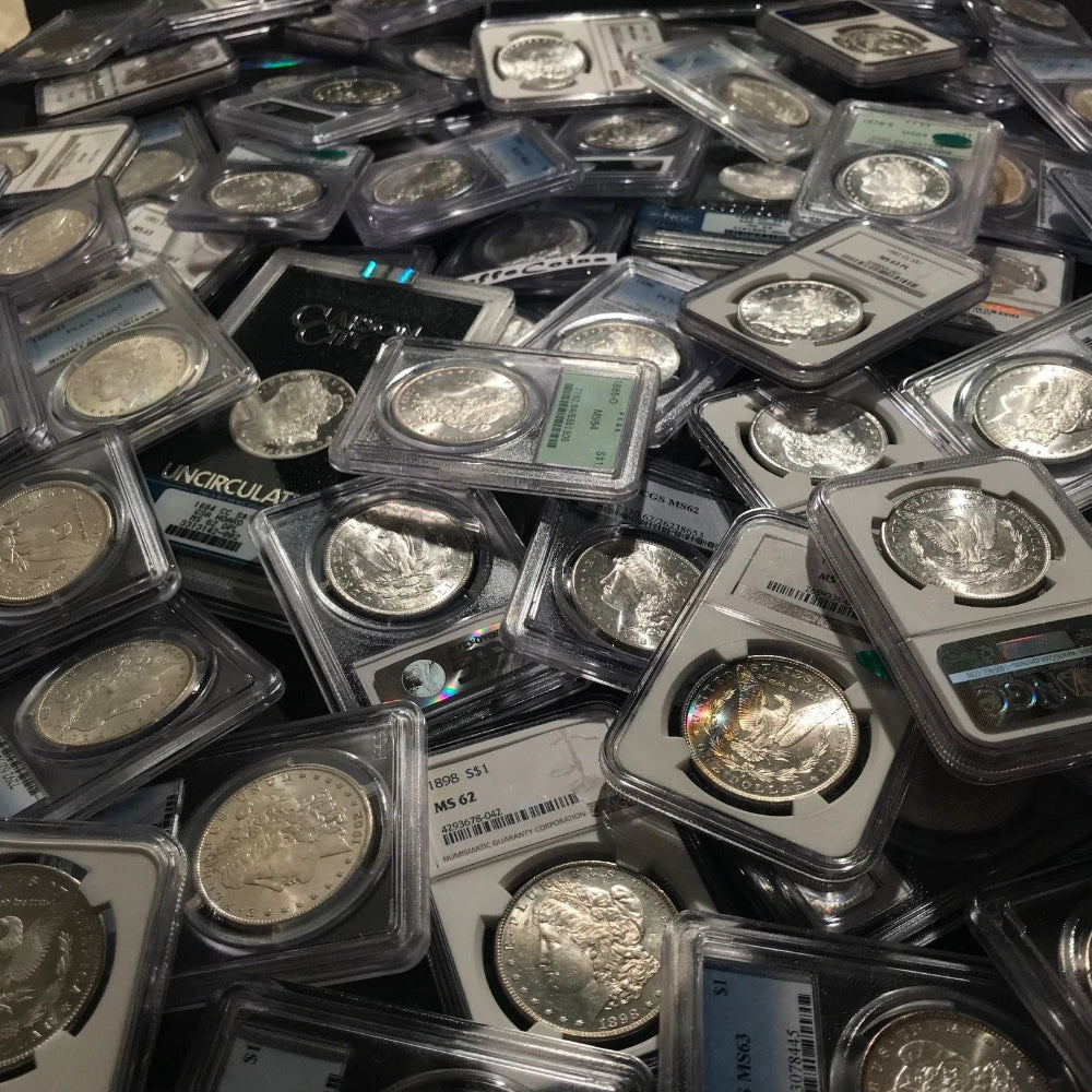 Estate Coin Lot US Morgan Silver Dollar ✯PCGS NGC ✯ O, S, P - BU MS UNC-6