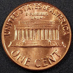 1970 D Lincoln Cent, NO FG Error! "Floating Roof"!-3