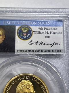 2009-S John Quincy Adams One Dollar PCGS- PR 69 D CAM.-3