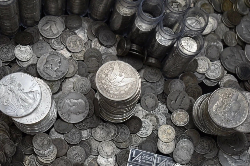 ✯ ALL SILVER Old U.S. Estate Lot BLOWOUT! - Rare Silver Coins Pre-1964 + BONUS!-3
