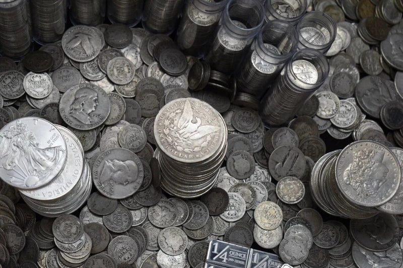 ✯ ALL SILVER Old U.S. Estate Lot BLOWOUT! - Rare Silver Coins Pre-1964 + BONUS!-3