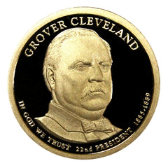 2012 -S Grover Cleveland Presidential Proof Dollar Gem Deep Cameo US Coin 1st t-2