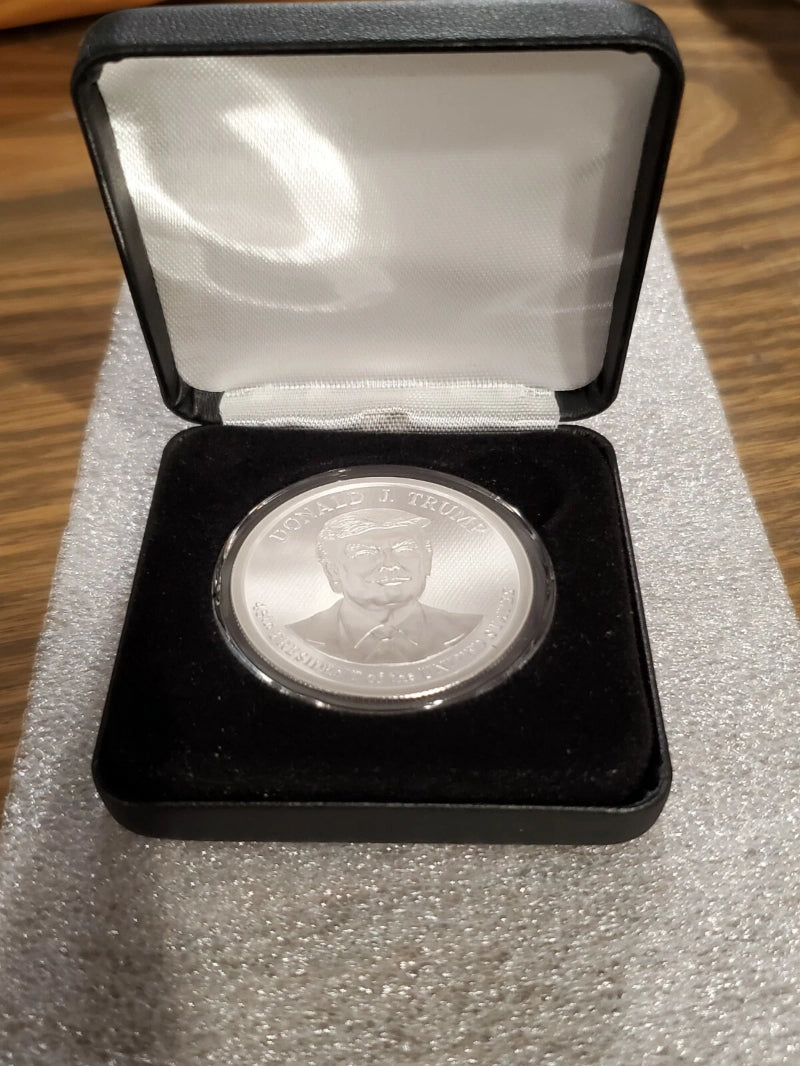 Donald Trump 2020 1 oz .999 silver proof coin 45th President commemorative New!-3