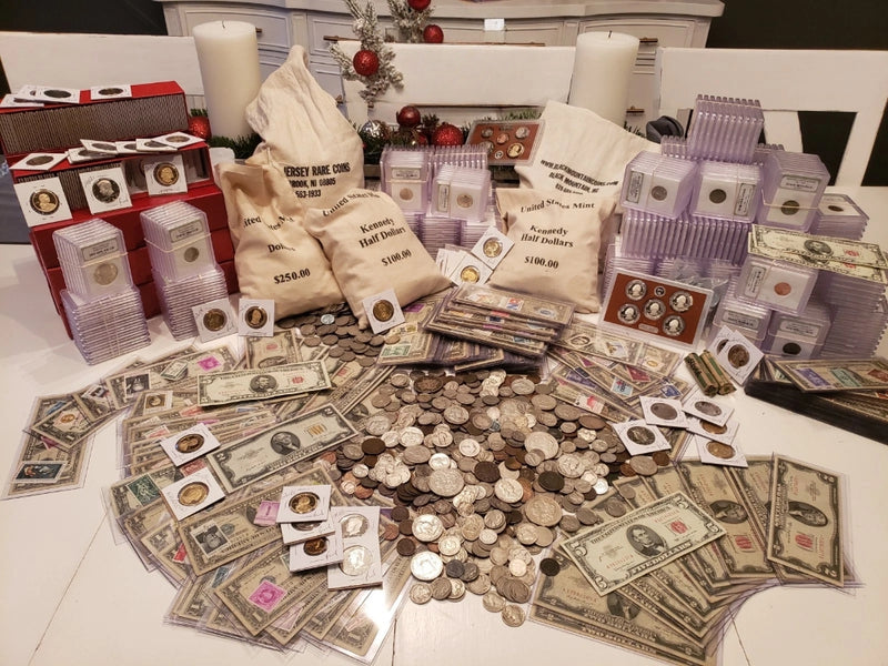 HALLAZGO EN VENTA DE BIENES RAROS, MONEDAS ANTIGUAS DE EE. UU., ORO, LINGOTES DE PLATA 0.999, BILLETES RAROS DE EE. UU.-1