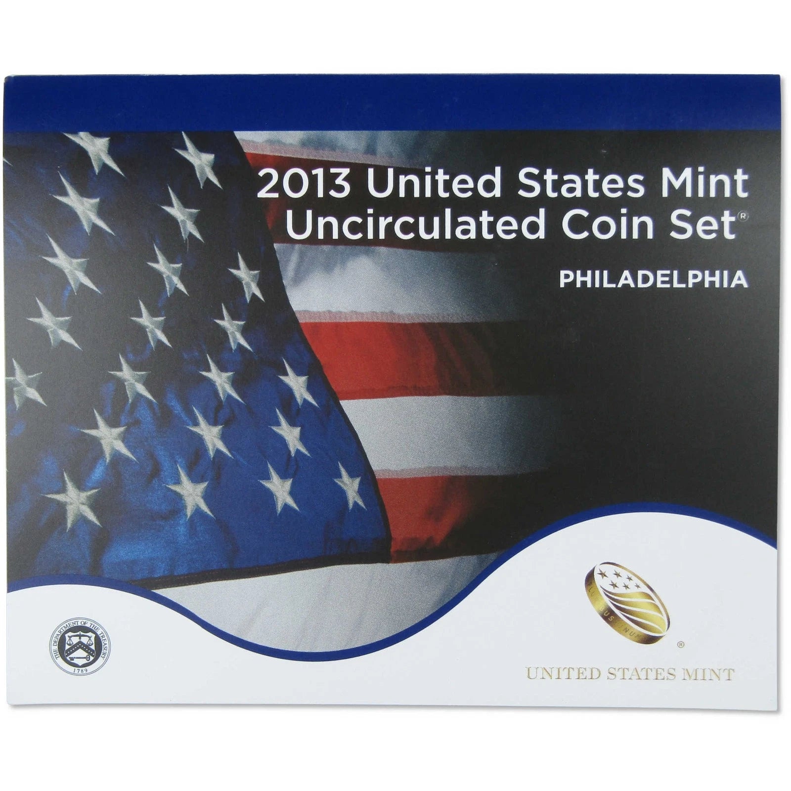2013 Uncirculated Coin Set U.S Mint Government Packaging OGP COA-3