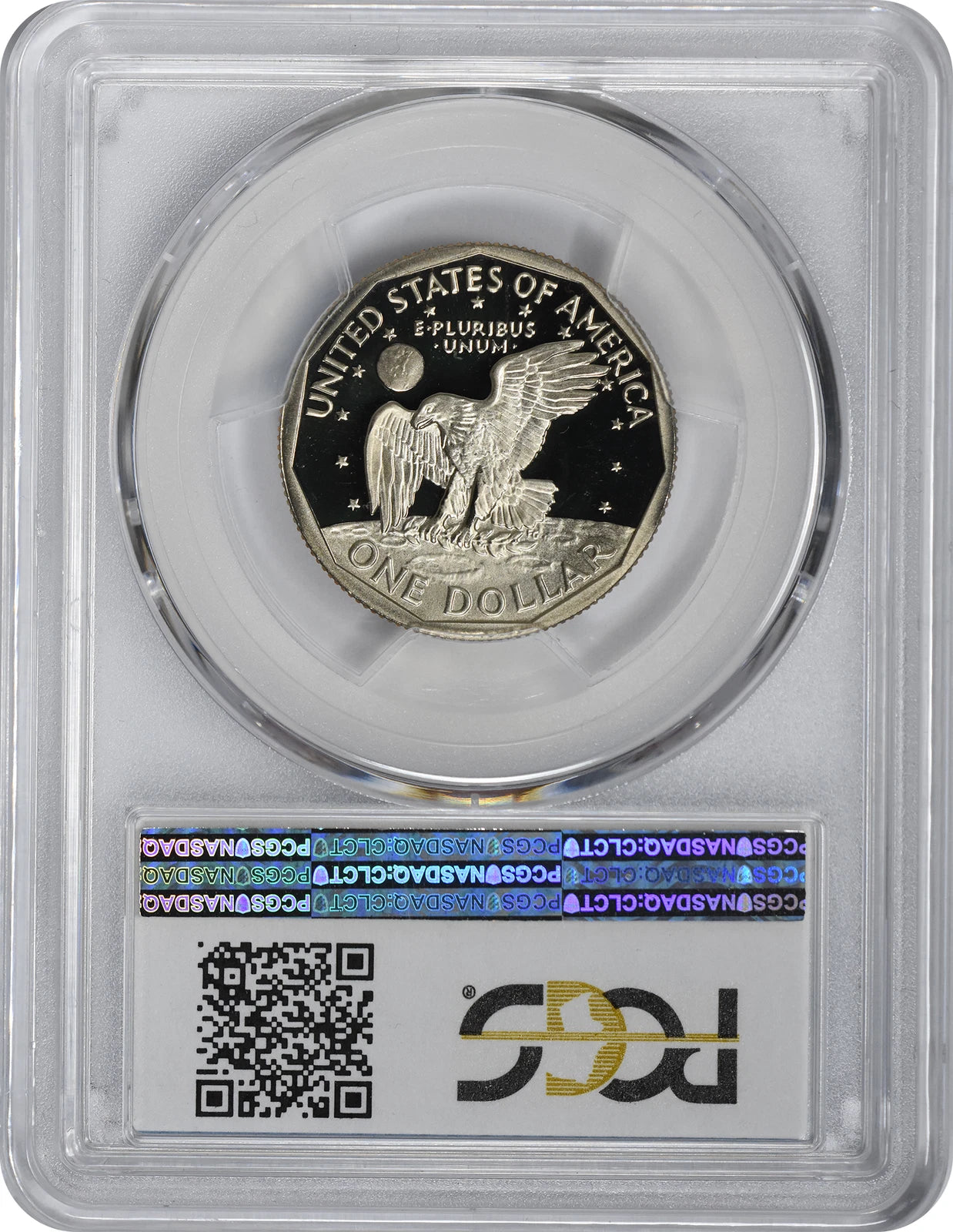 1979-S Type 1 Susan B Anthony Dollar SBA PR70DCAM PCGS Proof 70 DC Filled 'S'