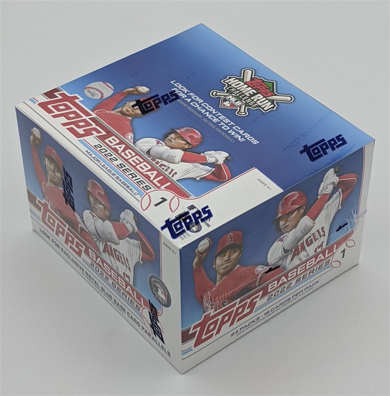 Factory Sealed 24 Pack Retail Box 2022 Topps Baseball Series 1 Cards-3