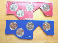 2015 P & D Presidential Dollar 8 Coin Set Lot Sealed Uncirculated Mint Cello-2