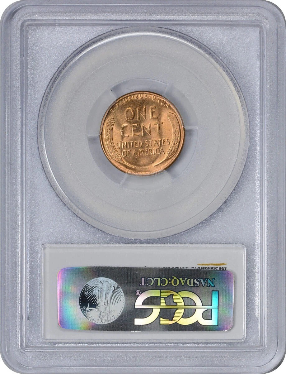 1954-S Lincoln Cent MS66RD PCGS-2