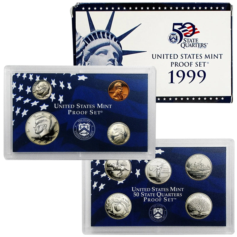 1999 Proof Set - 9 Coin Set-1