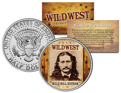 WILD BILL HICKOK * Wild West Series * JFK Kennedy Half Dollar U.S. Coin-1