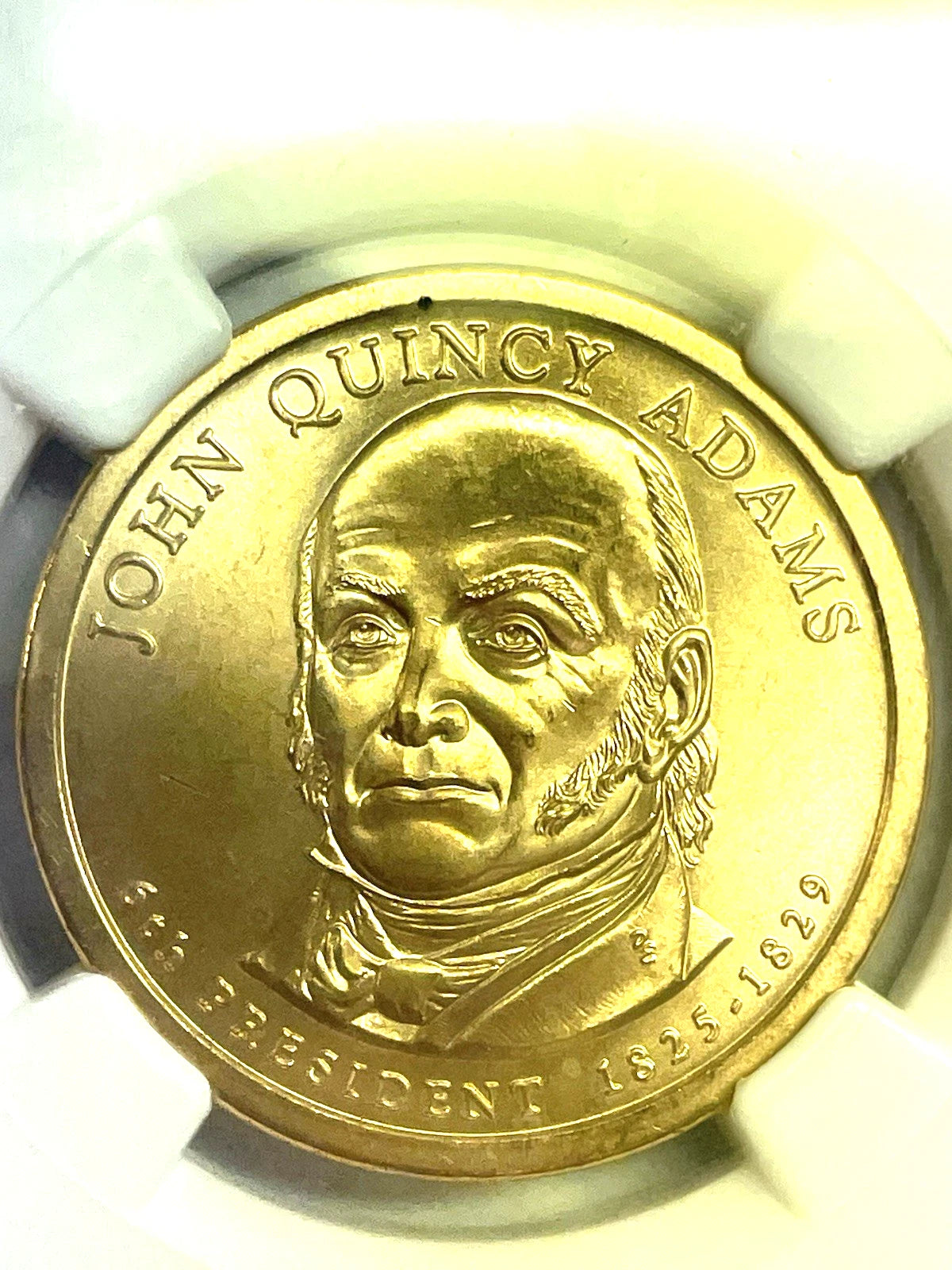 2008-P John Quincy Adams One Dollar SMS NGC MS66-11