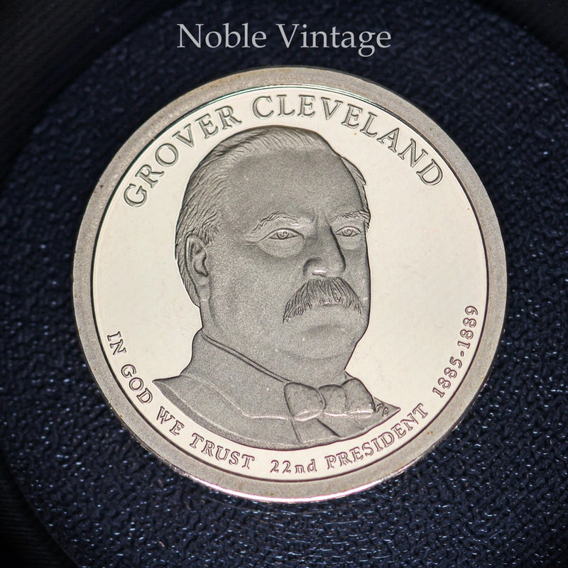2012 S Proof Grover Cleveland Presidential Dollar Coin (Variety 1st term)-2