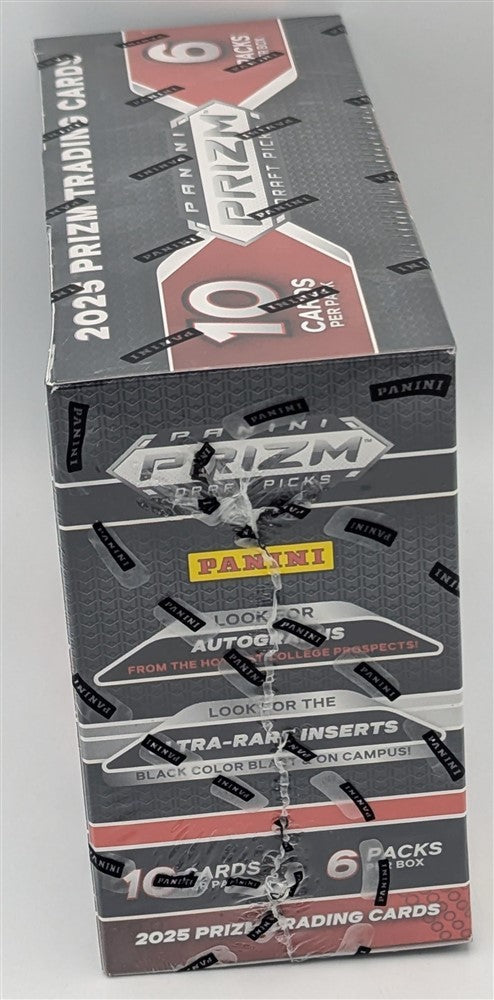 Factory Sealed Mega Box 2025 Panini Prizm Collegiate Draft Picks Football Cards-3