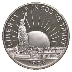 1986-S PROOF Statue of Liberty Commemorative Half Dollar-1