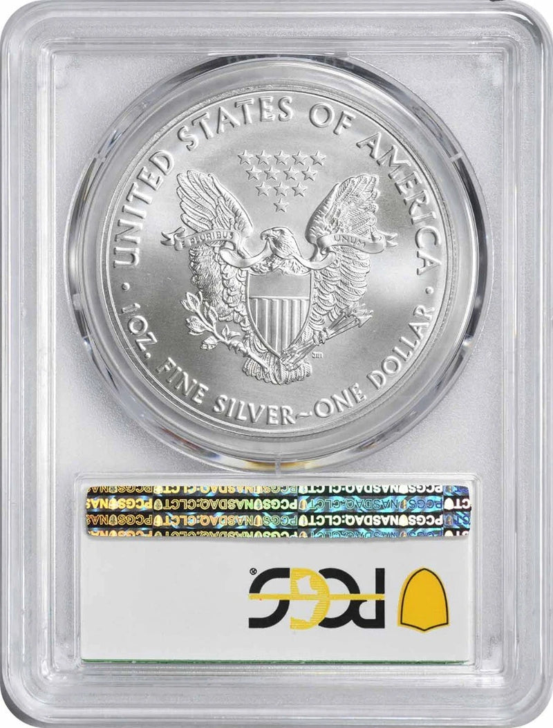 2021-(P) Silver Eagle Emergency Issue T-1 MS69 FS PCGS Struck at Philadelphia-2