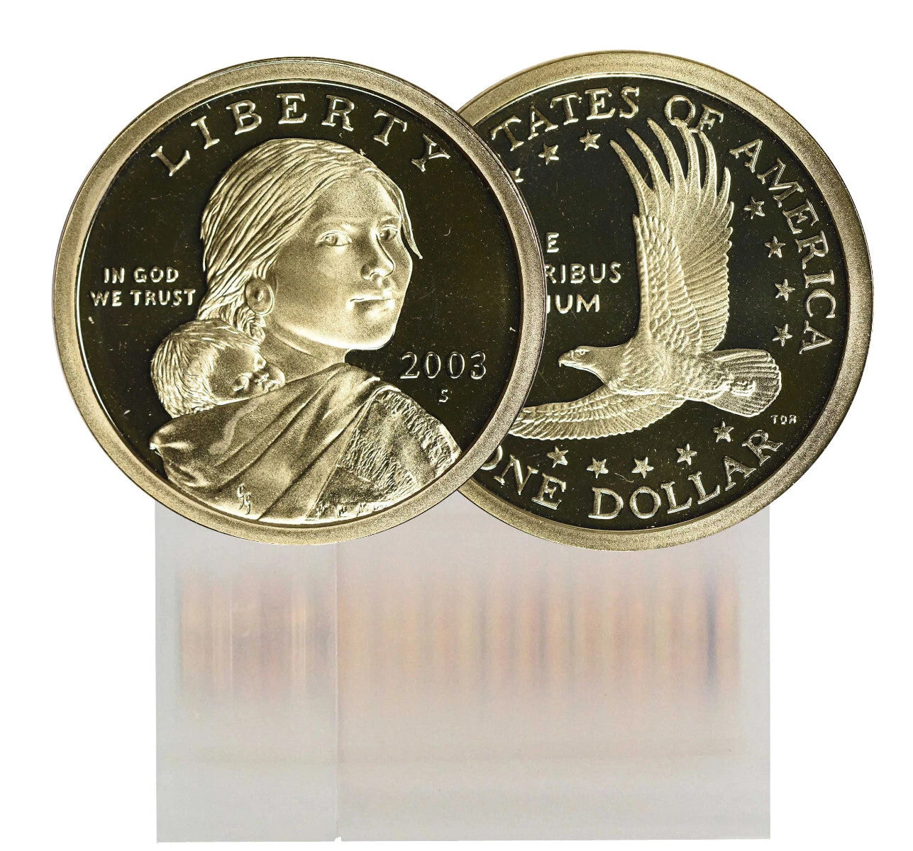 2003-S Proof Sacagawea Dollar 25-Coin Roll-1