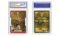 1998 Michael Jordan Fleer '86 Rookie 23KT Gold Card Signature Series GEM MINT 10-1