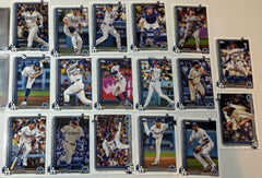 Los Angeles Dodgers 2025 Topps Factory Sealed Team Set Shohei Ohtani Betts PLUS-3