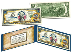 IOWA Statehood $2 Two-Dollar Colorized U.S. Bill IA State *Genuine Legal Tender*-1